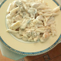 El cooksnap de noor cuando hizo Pasta con pollo y champiñones.