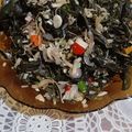 Cooksnap dari madebells untuk resep Tumis Daun Singkong dan teri