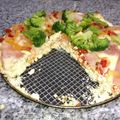 El cooksnap de Marcela Coladangelo cuando hizo Pizza con masa de ricota.