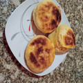El cooksnap de Gabriela de Uruguay cuando hizo Pan para hamburguesas sin gluten en sartén Essen.