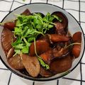 邱大姐 的 紅白蘿蔔滷香菇 cooksnap