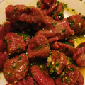 El cooksnap de Ximenita Cocchi cuando hizo Ñoquis de remolacha con salteado de vegetales y crema.