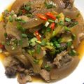 Cooksnap của Hoa Nguyen khi họ làm theo món Thịt Bê Rim Mắm Với Thơm (Dứa)