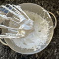 El cooksnap de Karen Aleman cuando hizo Merengue Italiano.