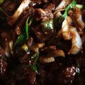Minda's cooksnap of when they made Mongolian Beef for Two.