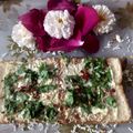 Hema ahara का कुकस्नैप जब उन्होंने चीज़ गार्लिक ब्रेड (Cheese garlic bread recipe in Hindi) बनाया था।