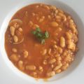 El cooksnap de MaryGlory cuando hizo Judías blancas con marisco.