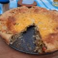 El cooksnap de Estela Mary Long cuando hizo Tarta de zapallito licuada sin gluten.