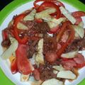 El cooksnap de shian molina cuando hizo Pique macho Cochabambino.