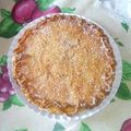 El cooksnap de Sandra Décima cuando hizo Tarta de dulce de leche y coco.