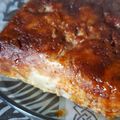 El cooksnap de Ana Heredia. morena cuando hizo Budín de pan súper económico en microondas.