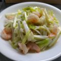 阿文 的 韭黃炒蝦仁 cooksnap