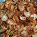 Cooksnap dari Mimien Agoes untuk resep Keripik singkong balado pedas manis