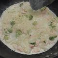 Cooksnap dari Reina Diana Pungky untuk resep Spagetti carbonara with salmon