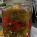 El cooksnap de Maria Navia cuando hizo Ají encurtido.