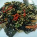 Cooksnap dari Fitrie Mbun untuk resep Tumis daun pepaya teri