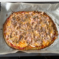 El cooksnap de JOSE LUIS CRUZ cuando hizo Pizza con base de coliflor.