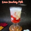 Cooksnap dari Dde Winda untuk resep 233) Korean Strawberry Milk