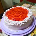 Jr Toto Cooksnap-ja, amikor elkészítette a(z) Mascarponés epertorta receptet.