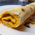 Nikolett Braun Cooksnap-ja, amikor elkészítette a(z) Tortillába csavart tojásrántotta receptet.