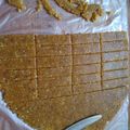 Erzsi Cooksnap-ja, amikor elkészítette a(z) Diós, fehér mázas stangli  (glutén és laktózmentes) receptet.