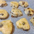 Rita 的 星期六的下午茶點心～～原味司康/葡萄司康 cooksnap