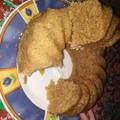 El cooksnap de griseldaheinze cuando hizo Budín de banana y avena en microondas🍌.