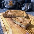 El cooksnap de Jacqueline Da Rosa cuando hizo Torta de jamón y queso, masa licuada.