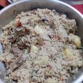 Uzma Latif's cooksnap of when they made Mutton yakhni pulao.