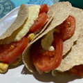 El cooksnap de Lucía Hernández cuando hizo Fajita integral saludable bomba.