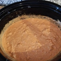 Scott's cooksnap of when they made Crockpot buffalo chicken dip.