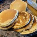 El cooksnap de Kevin Ivanoff cuando hizo Panqueques Americanos.