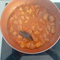 El cooksnap de Loly Perez ordoñez cuando hizo Estofado de Pavo.