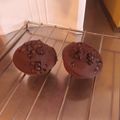 El cooksnap de Haydee Slaen cuando hizo Muffins de chocolate y almendras saludables 160 cal x unidad.