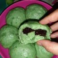 Cooksnap dari Jakiah untuk resep Roti Sobek Pandan Kukus no Telur