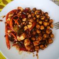 El cooksnap de Adrián Anievas cuando hizo 65. Tofu agridulce (principal verdura).