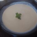 El cooksnap de Jose Martínez-Lage cuando hizo Vichyssoise con pera o crema de puerros y pera.