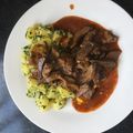 Klézli Pince Cooksnap-ja, amikor elkészítette a(z) Resztelt magyar sertésmáj receptet.