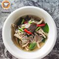 Cooksnap ha.lim39 semasa beliau membuat 👩‍🍳Sup Cendawan Tiram.