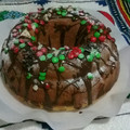 El cooksnap de Monica Carrizo cuando hizo Budín de yogurt, con chips  de chocolate y glasé.