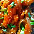 Sudha Agrawal का कुकस्नैप जब उन्होंने हनी चिल्ली पोटैटो (Honey chilli potato recipe in Hindi) बनाया था।