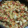 El cooksnap de Mistica Castro cuando hizo Arroz con Pollo al Azafrán.