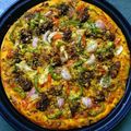 Shilpi Mitra's cooksnap of when they made চিকেন পিজ্জা (chicken pizza Recipe in Bengali).