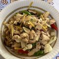 Cooksnap AZRUL semasa beliau membuat Ayam masak Halia SimpleDimple.