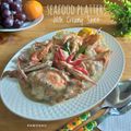 Cooksnap dari 🍹🍕 pawonku 🍜🍚 untuk resep SEAFOOD PLATTERS with Creamy Sauce