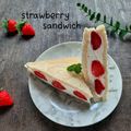 Cooksnap dari ratna putri untuk resep Ichigo Sando a.k.a Strawberry Sandwich