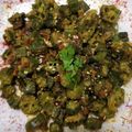 Manisha Shete - Vispute's cooksnap of when they made भेंडीची भाजी (bhendi chi bhaji recipe in marathi).