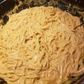 El cooksnap de kika cuando hizo Espagueti en crema de chipotle con camarones🌹.