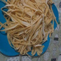 El cooksnap de Tere 🌻 cuando hizo Fideos caseros.