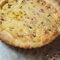 El cooksnap de marian cuando hizo Quiche de calabacín y pimiento.